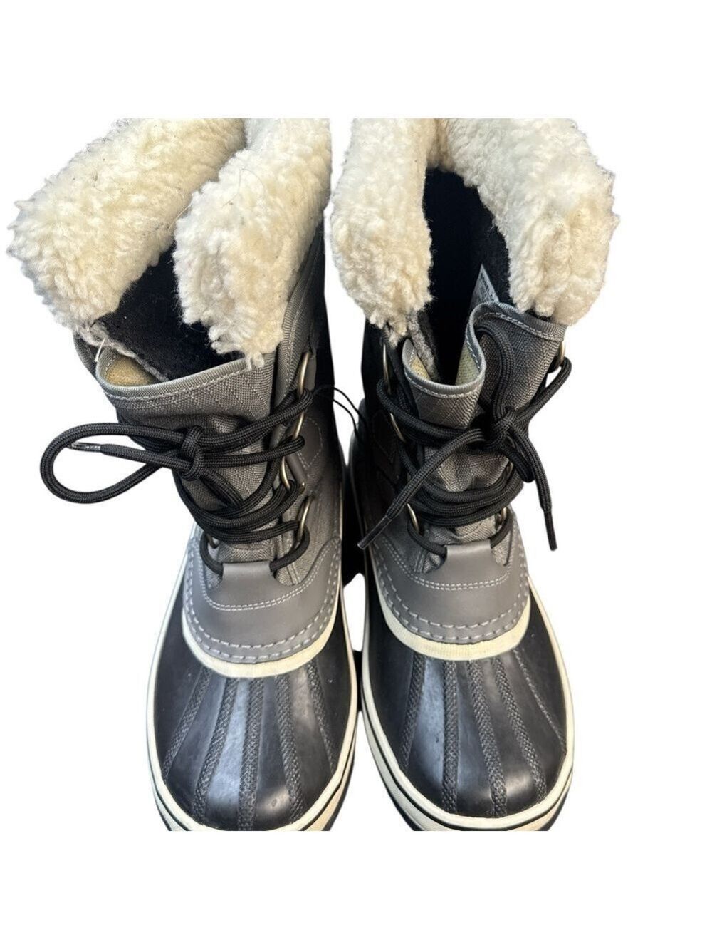 Sorel Women's Winter Carnival Snow Boots Gray Size 7. Waterproof - Picture 2 of 10